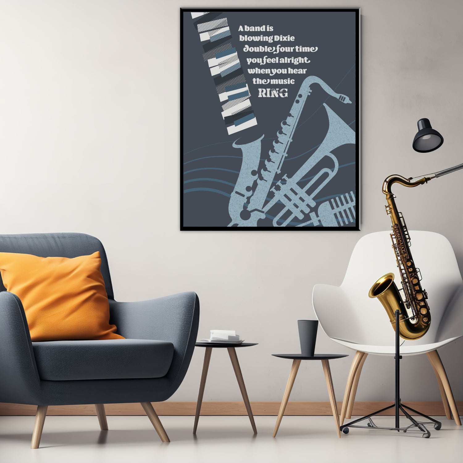 Sultans of Swing by Dire Straits Song Lyrics Art Music Poster Wall Decor