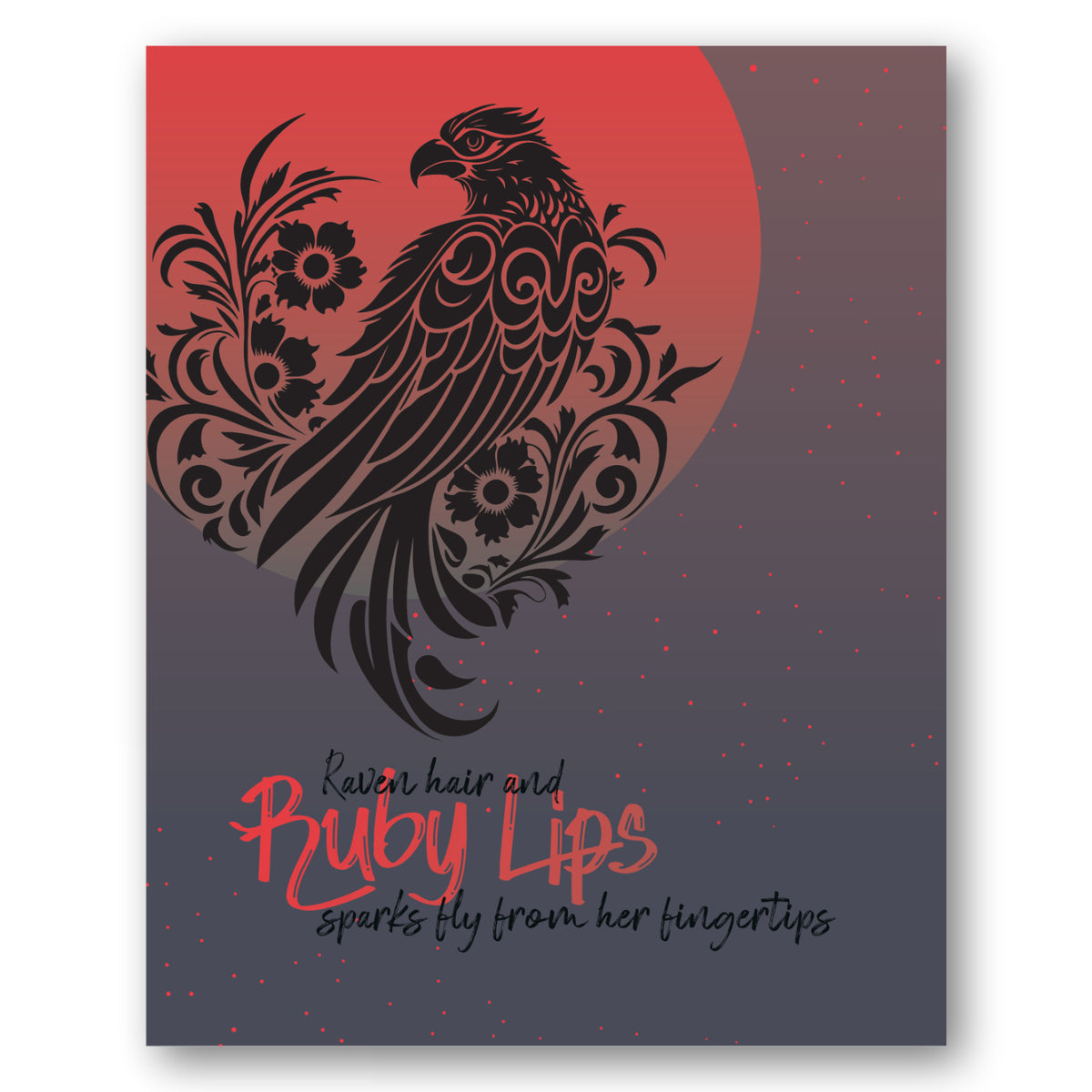 Witchy Woman by the Eagles - Rock Music Song Lyric Art Print