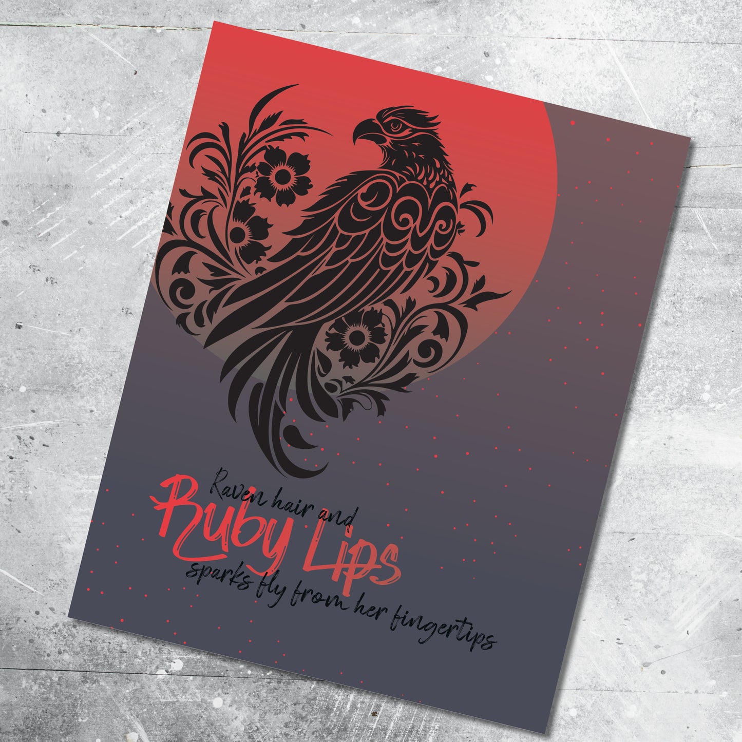 Witchy Woman by the Eagles - Rock Music Song Lyric Art Print