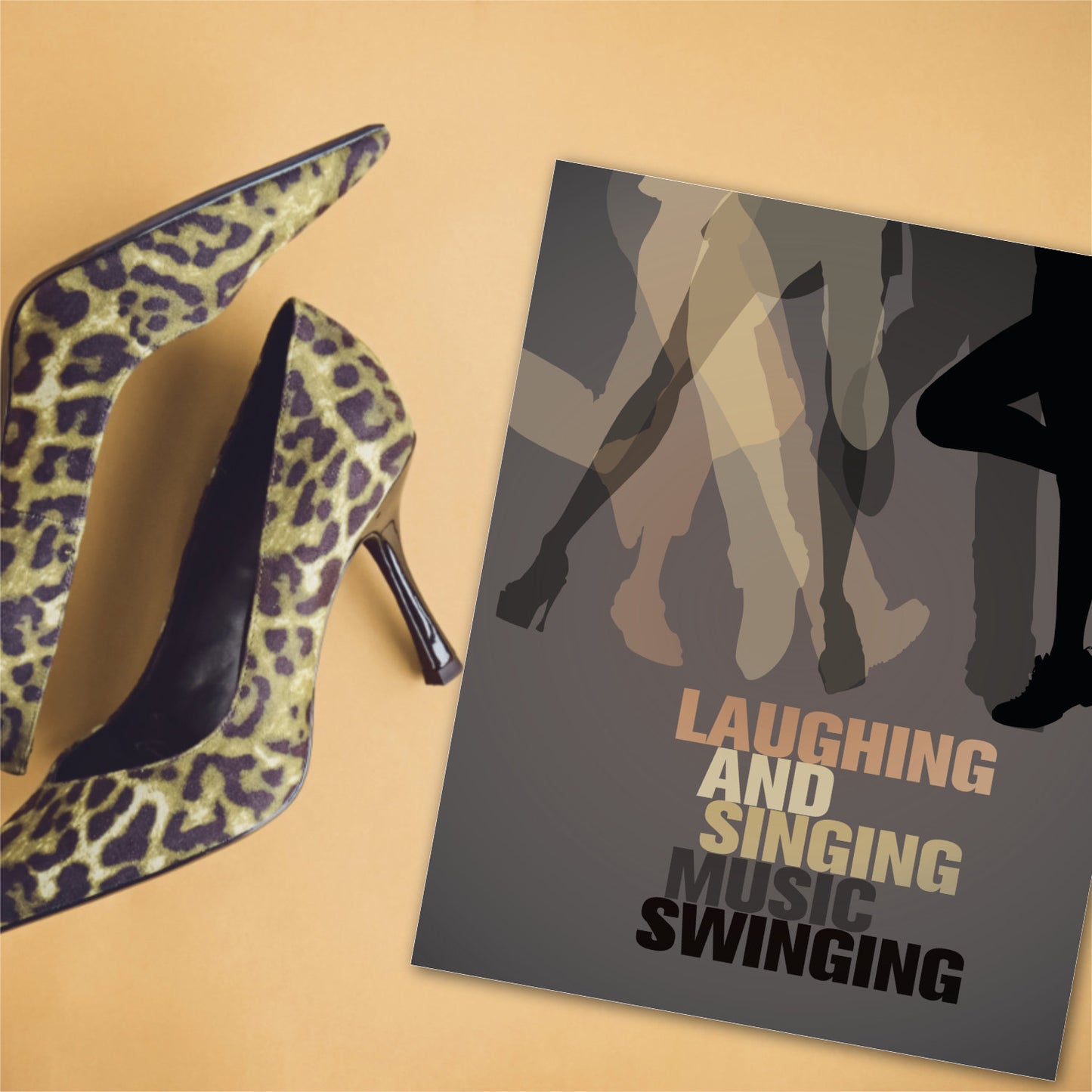 Dancin' in the Street by David Bowie - Lyric Inspired Print