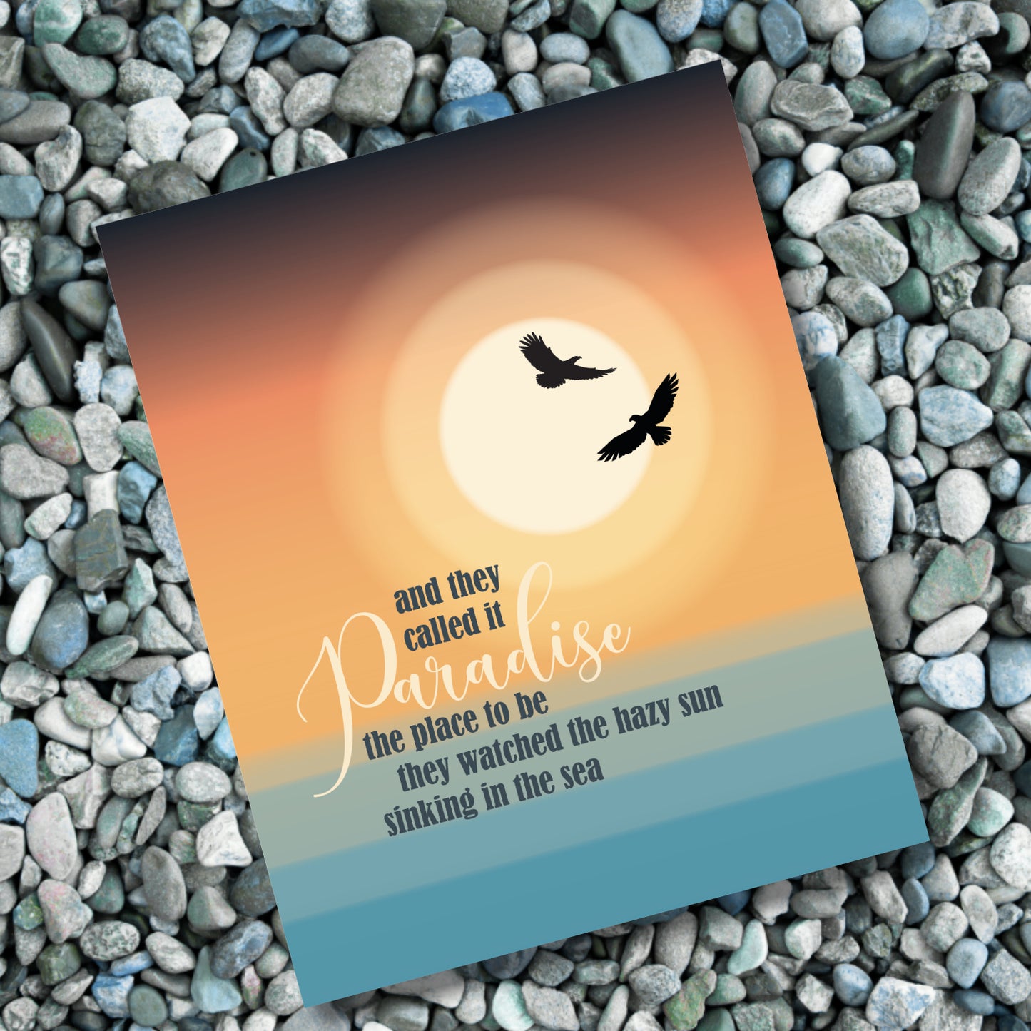 The Last Resort by the Eagles - Song Lyric Inspired Art Wall Print Room Aesthetic for Music Gallery