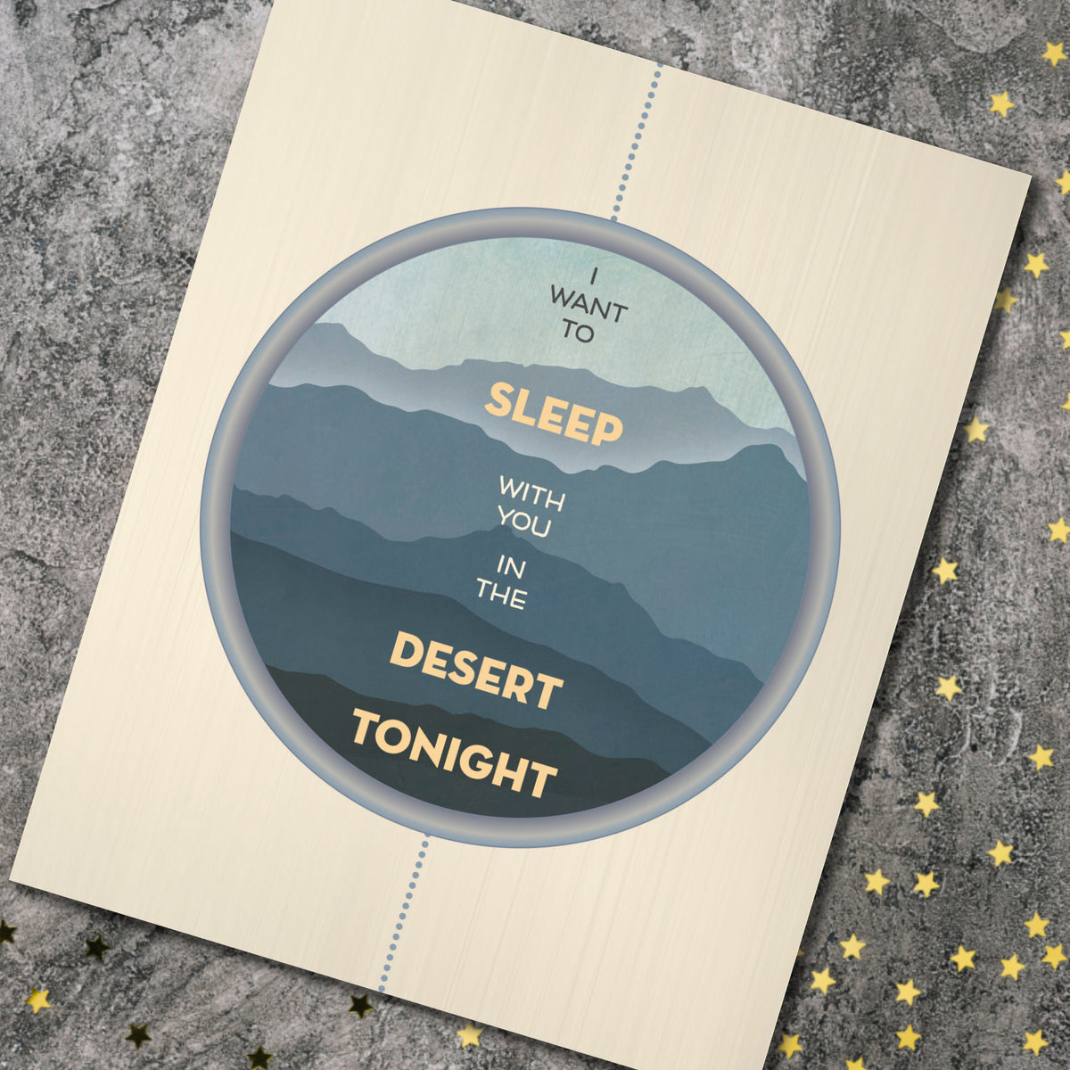 Peaceful Easy Feeling by the Eagles - Music Lyric Poster Art