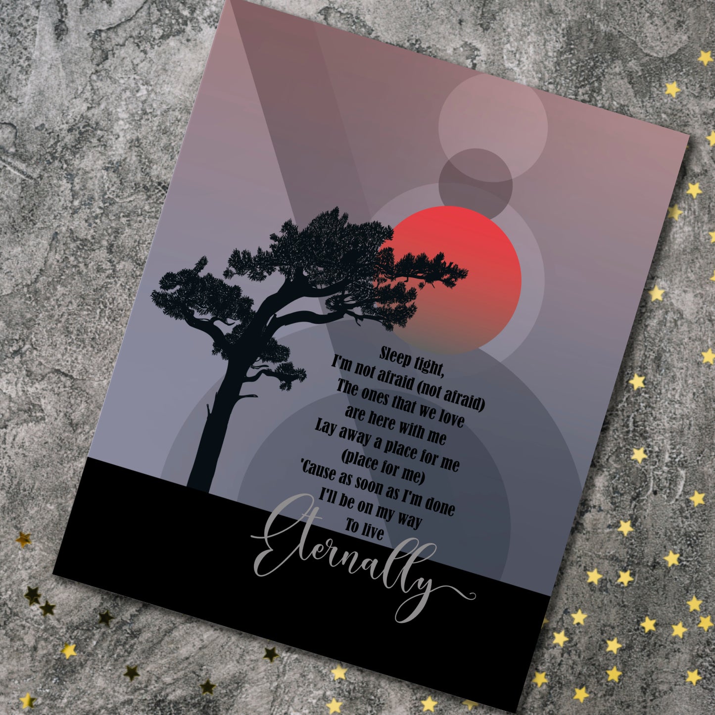 So Far Away - Avenged Sevenfold - Modern Music Song Lyric Wall Art Print Poster Wall Decor