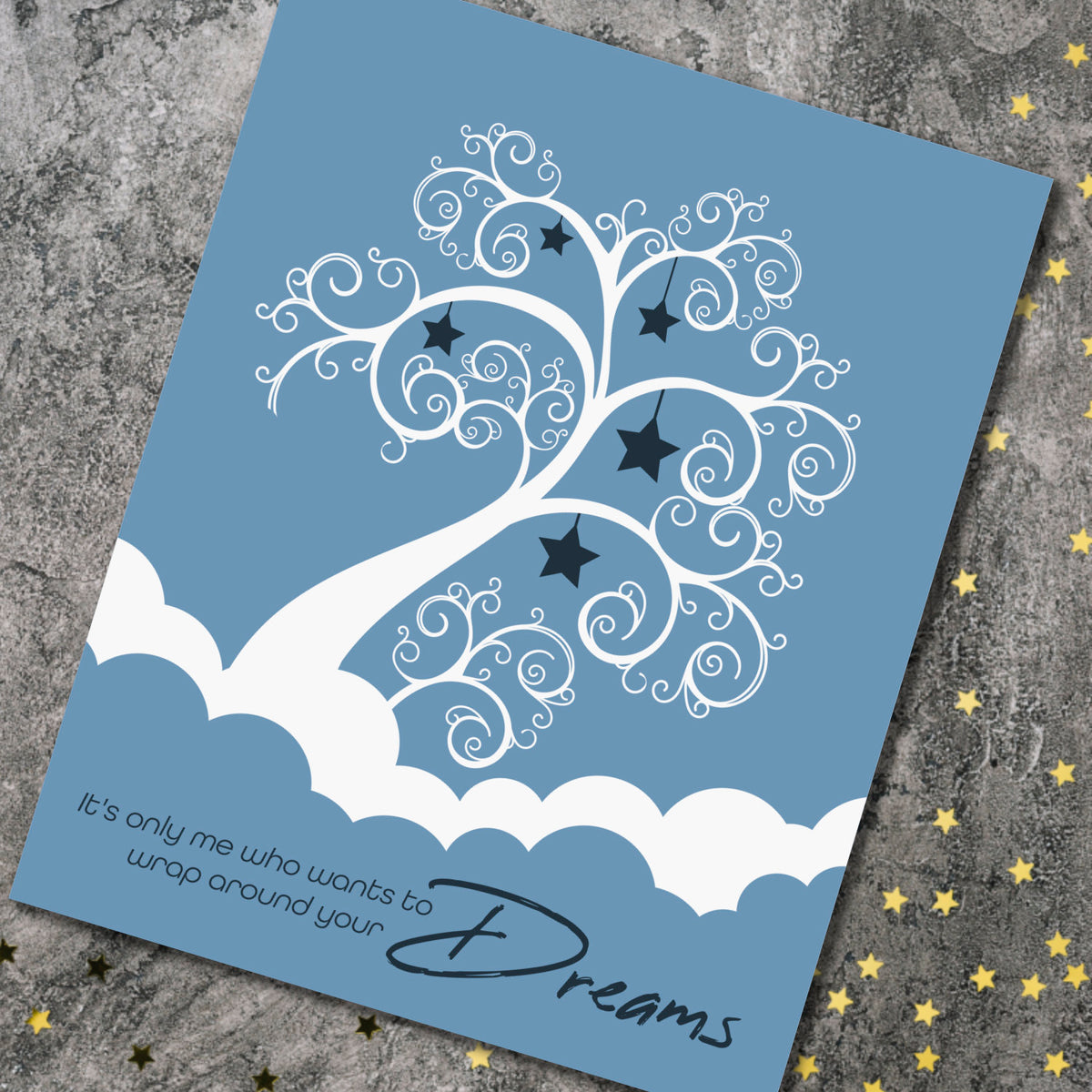 Dreams by Fleetwood Mac - Rock Music Song Lyric Art Print