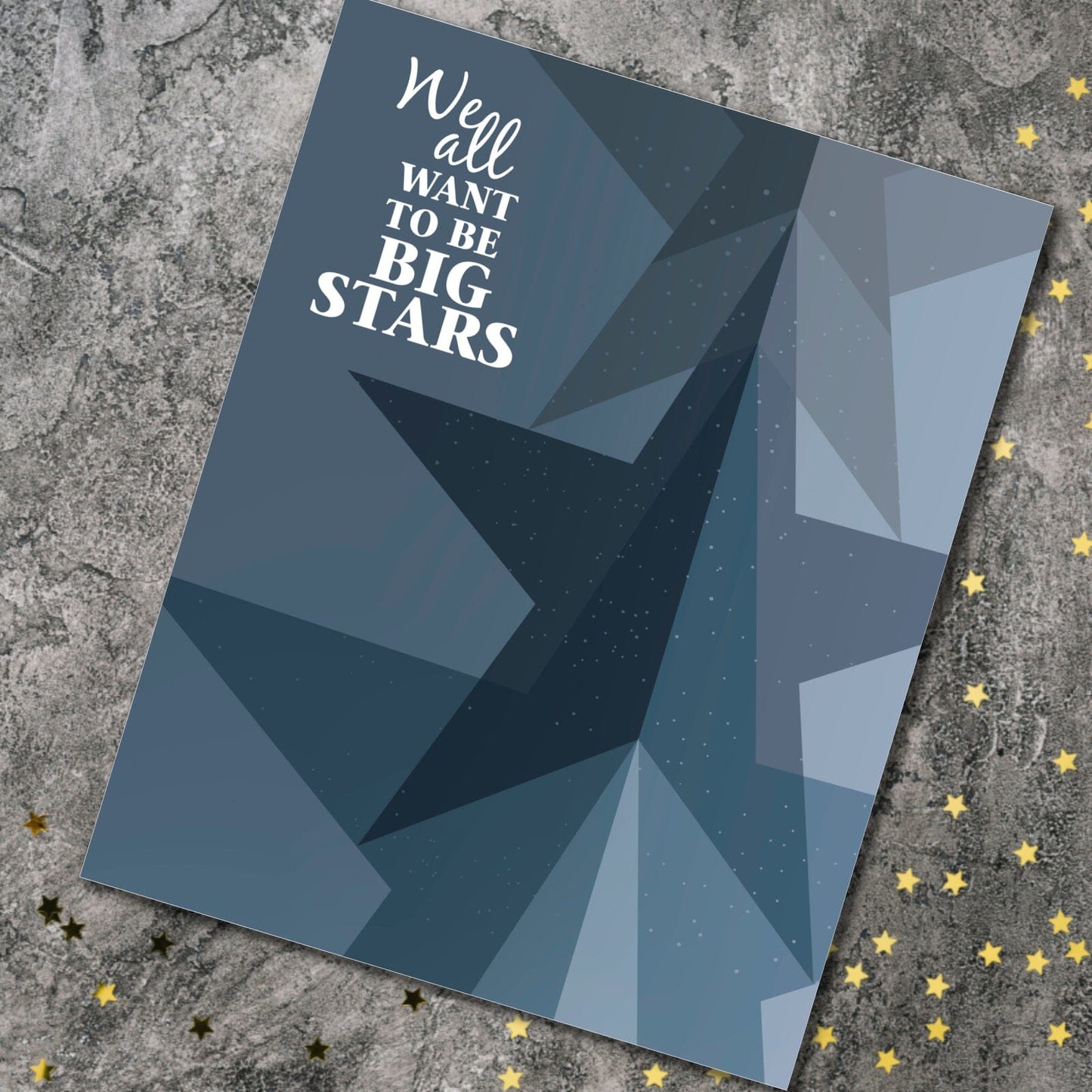 Mr. Jones by the Counting Crows - Song Lyrics Art Print Song Lyrics Art Song Lyrics Art 8x10 Unframed Print