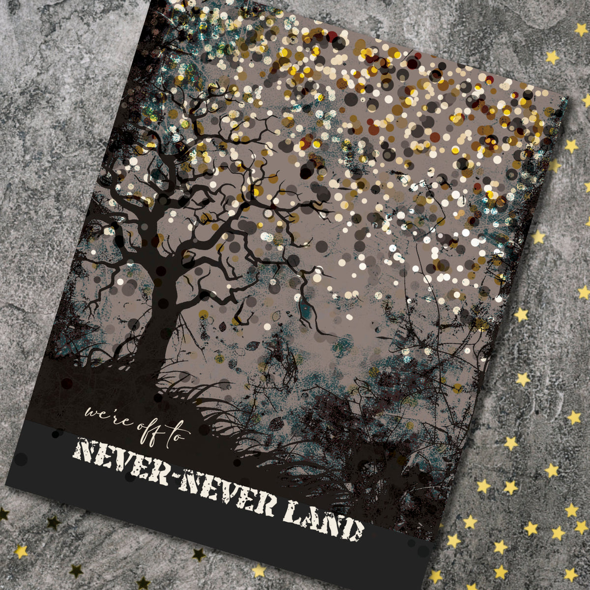 Enter Sandman by Metallica - Song Lyric Wall Visual Art Print