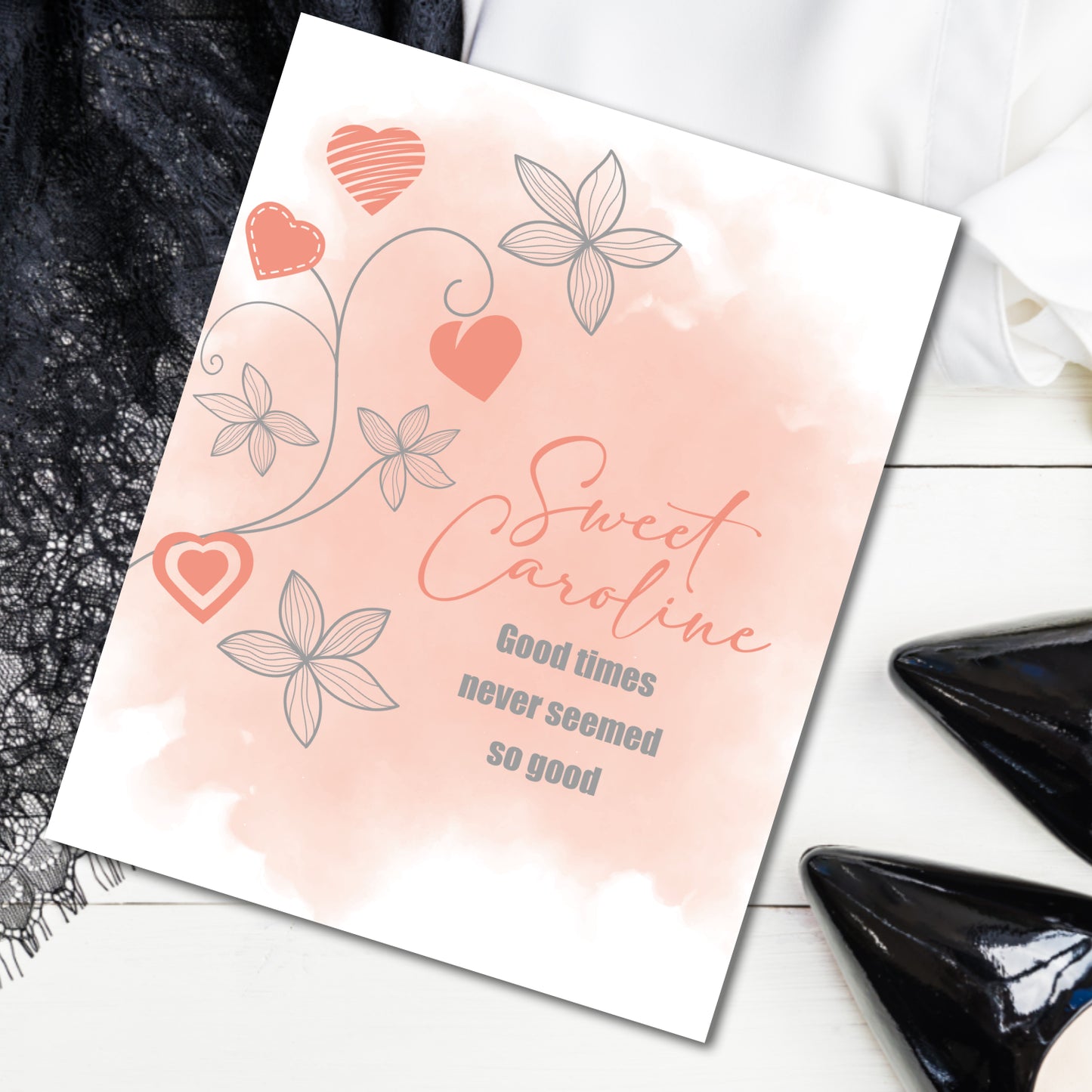 Sweet Caroline by Neil Diamond - Inspired Love Song Quote