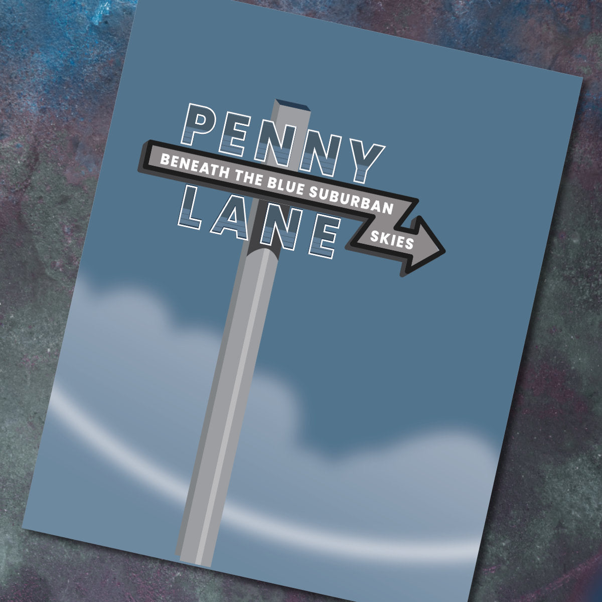 Penny Lane by Beatles - Song Lyric Inspired Art Print