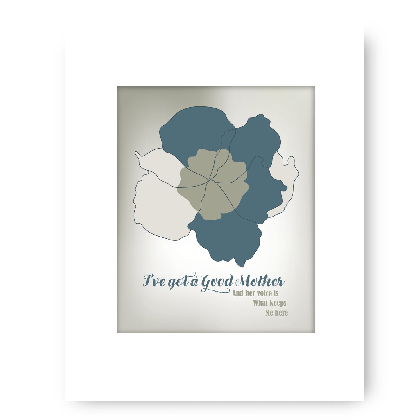 Good Mother by Jann Arden - Wall Art Illustration Inspired Song Lyric Print Retro Music Art