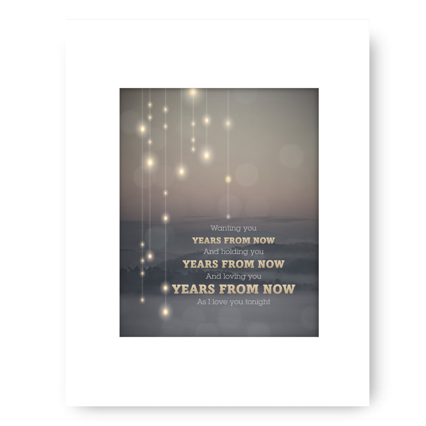 Years From Now by Dr. Hook - Retro Music Wall Art Illustration Gift