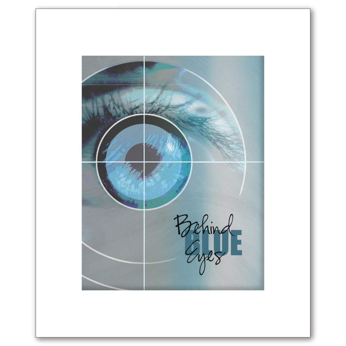 Behind Blue Eyes by The Who - Song Quote Lyric Print Art