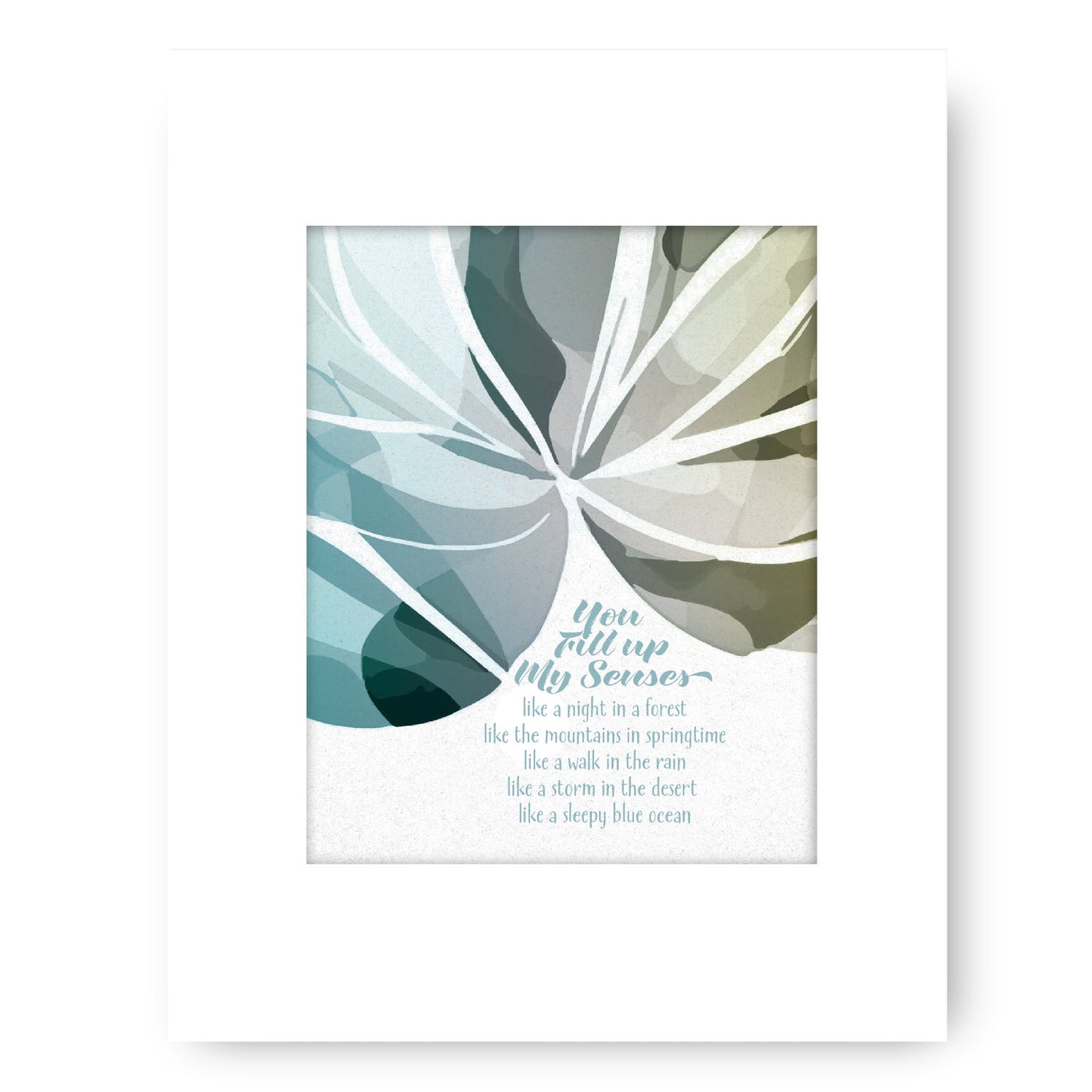 Annie's Song by John Denver - Love Song Wall Art Lyric Print