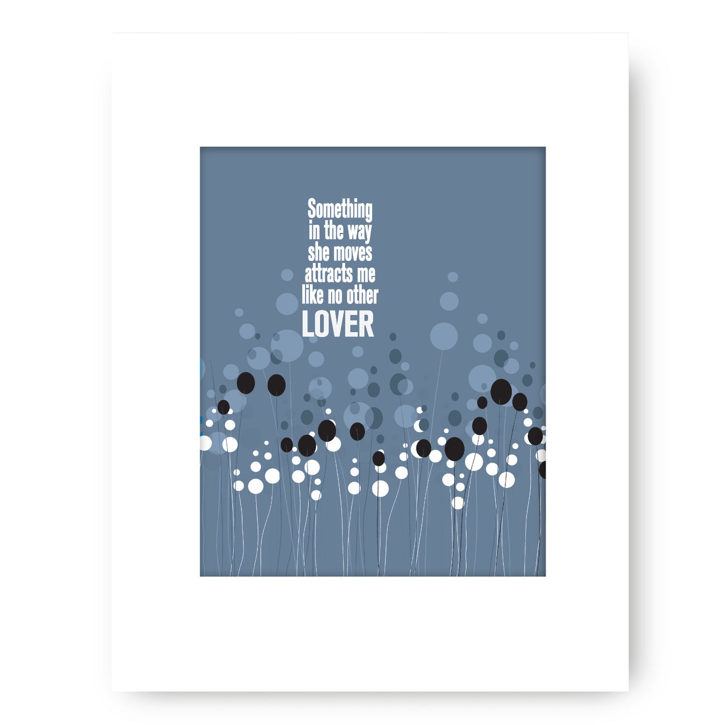 Something by the Beatles - Wedding Song Lyric Inspired Print