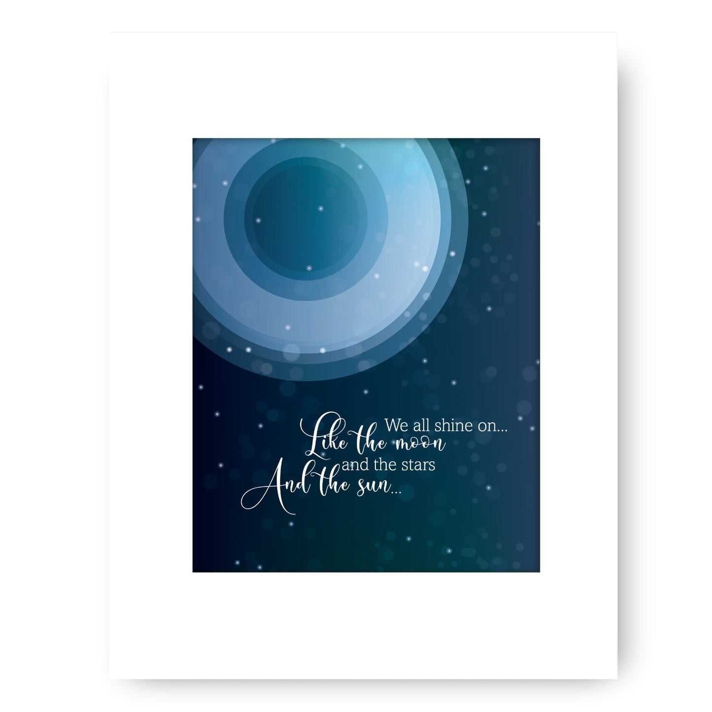 Instant Karma by John Lennon - Song Lyrics Art Music Print Song Lyrics Art Song Lyrics Art 8x10 White Matted Print