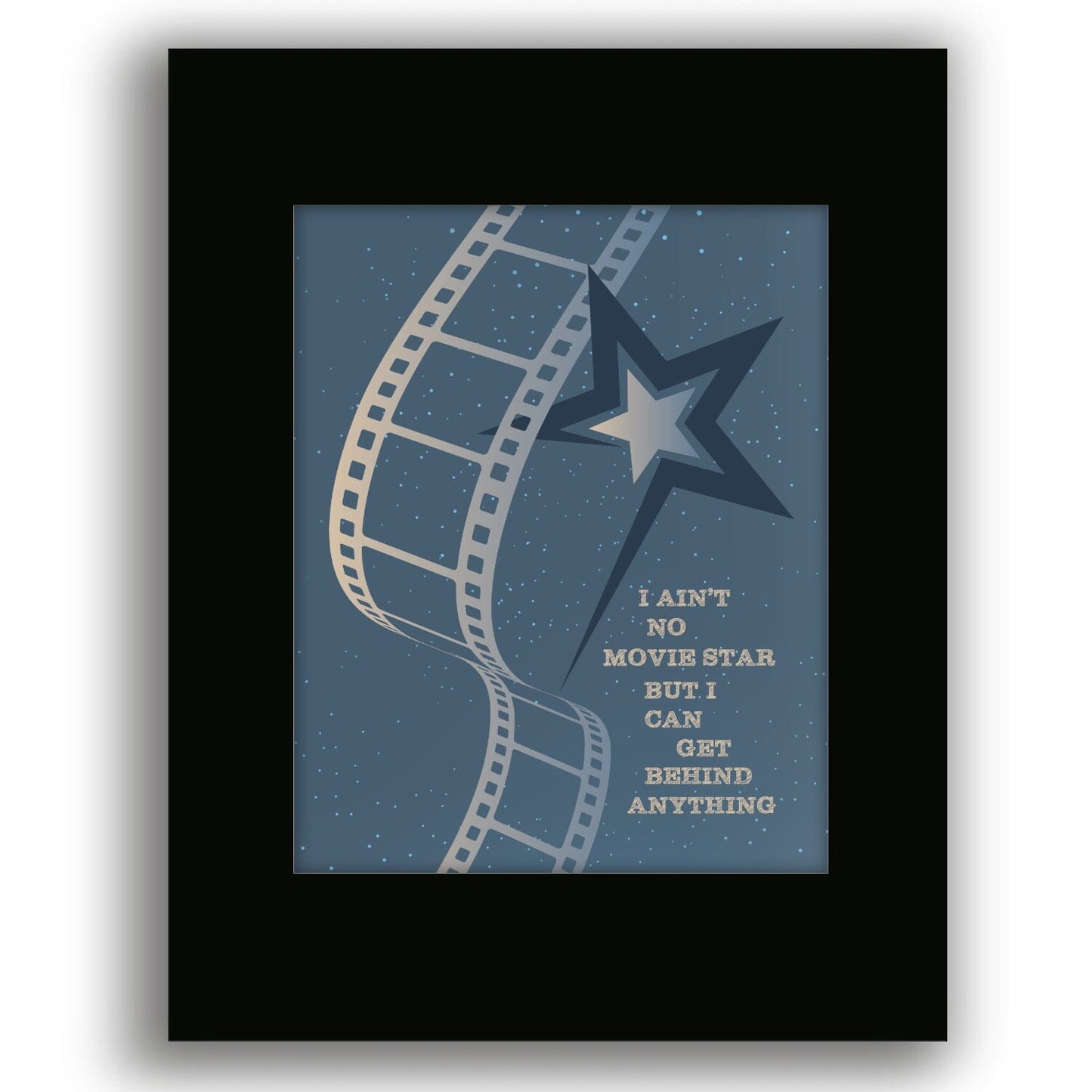 Blow on High Dough by Tragically Hip - Lyric Illustration Song Lyrics Art Song Lyrics Art 8x10 Black Matted Print