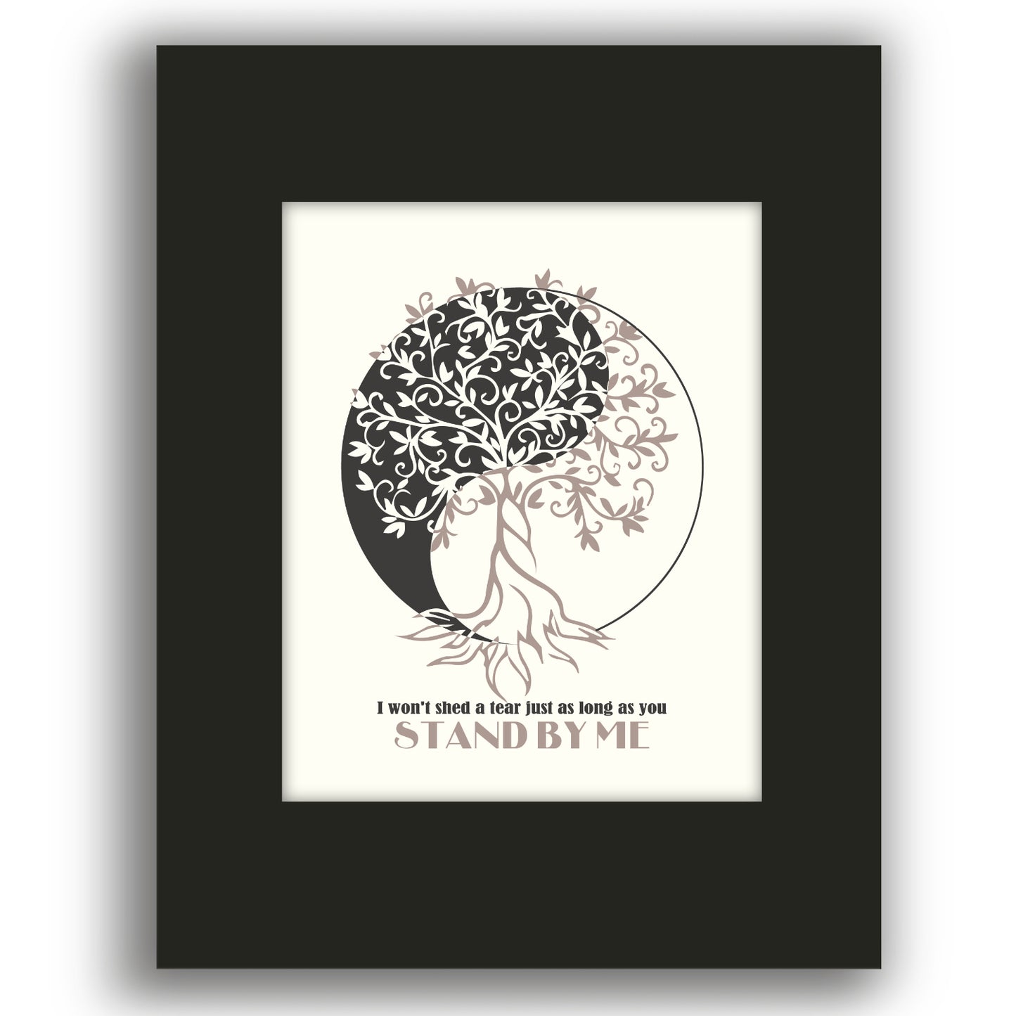 Stand By Me by Ben E. King - 60s R&B Soul Music Art Print