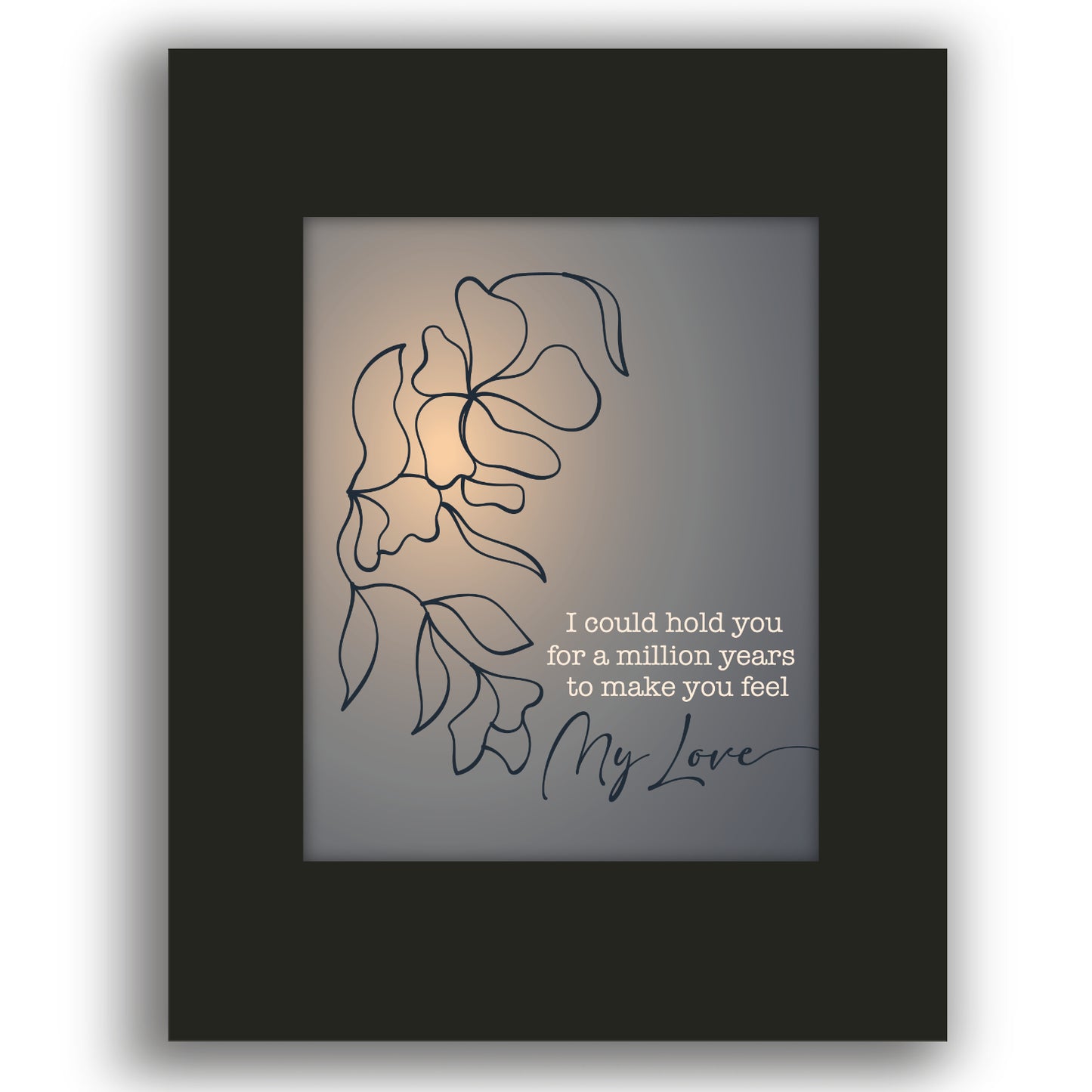 Make You Feel My Love by Bob Dylan - Lyric Inspired Wall Art Print