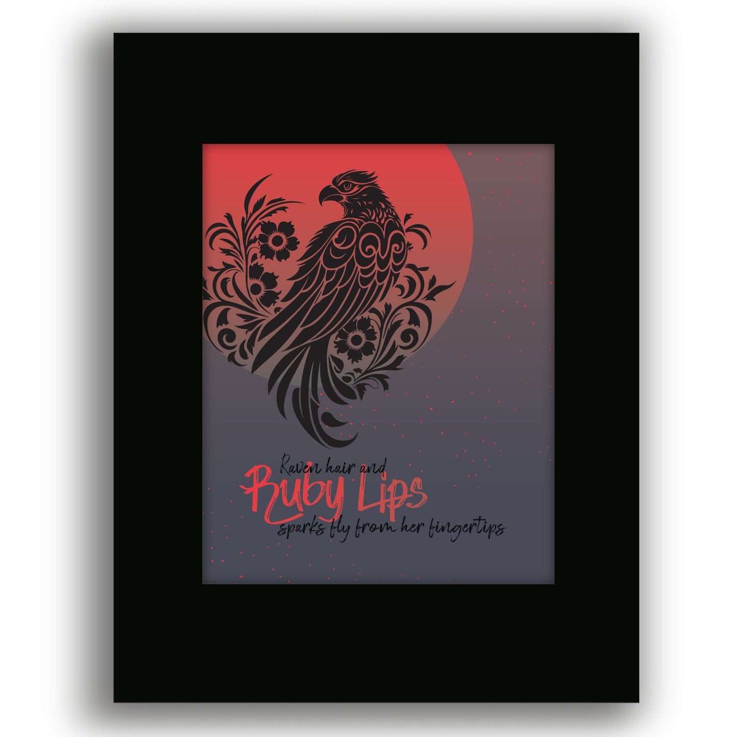 Witchy Woman by the Eagles - Rock Music Song Lyric Art Print