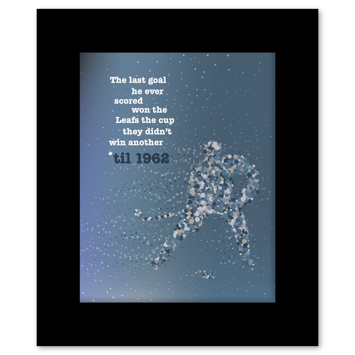50 Mission Cap by the Tragically Hip - Song Lyric Art Print