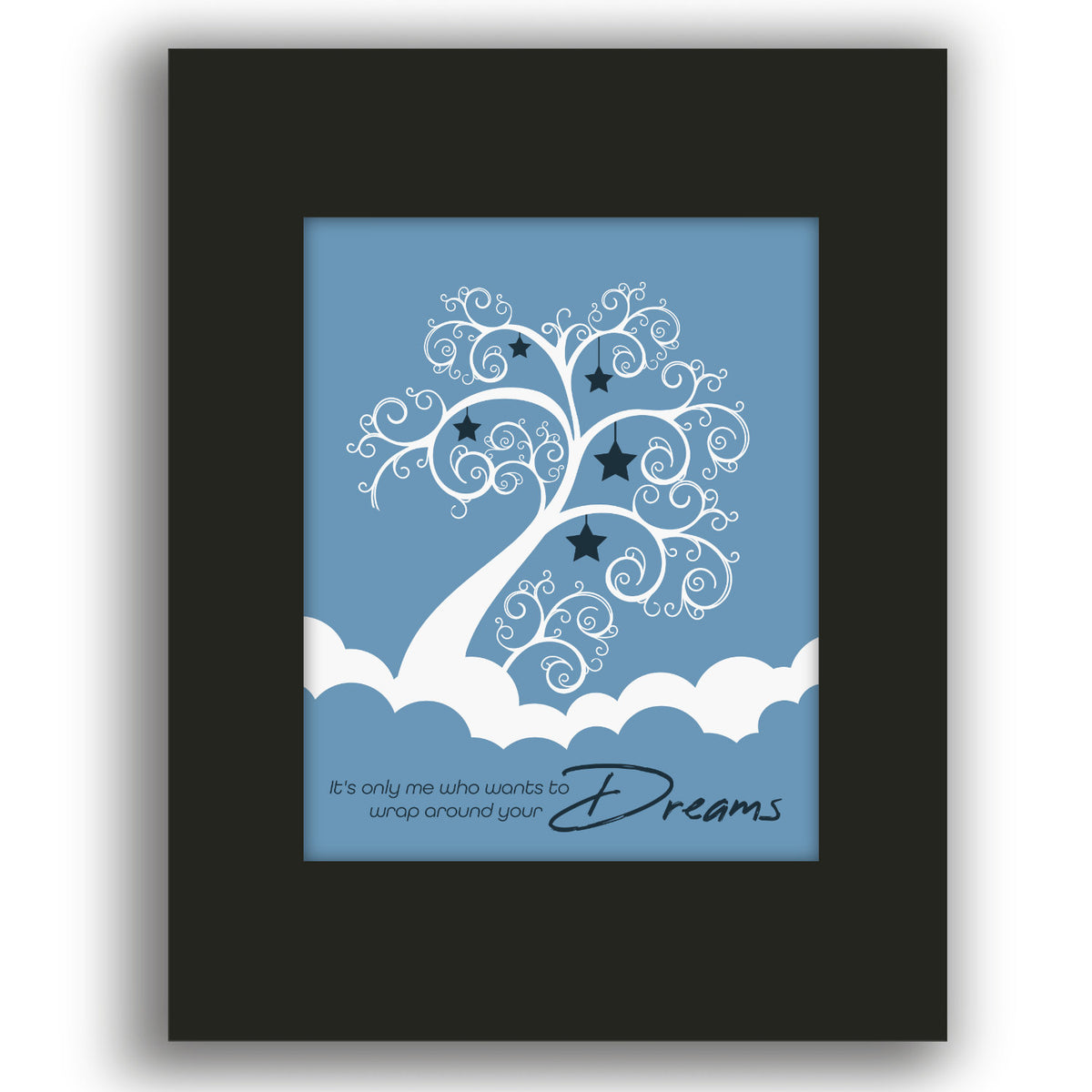 Dreams by Fleetwood Mac - Rock Music Song Lyric Art Print