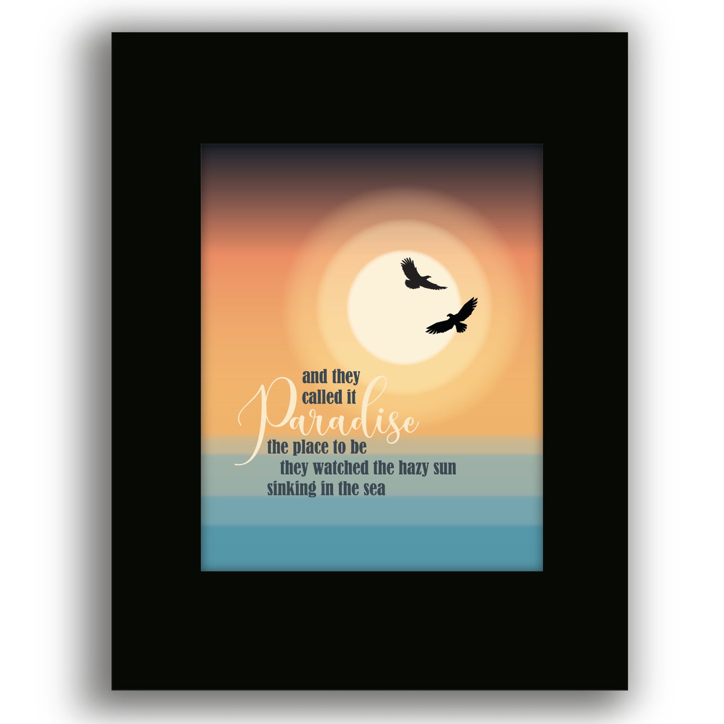 The Last Resort by the Eagles - Song Lyric Inspired Art Wall Print Room Aesthetic for Music Gallery