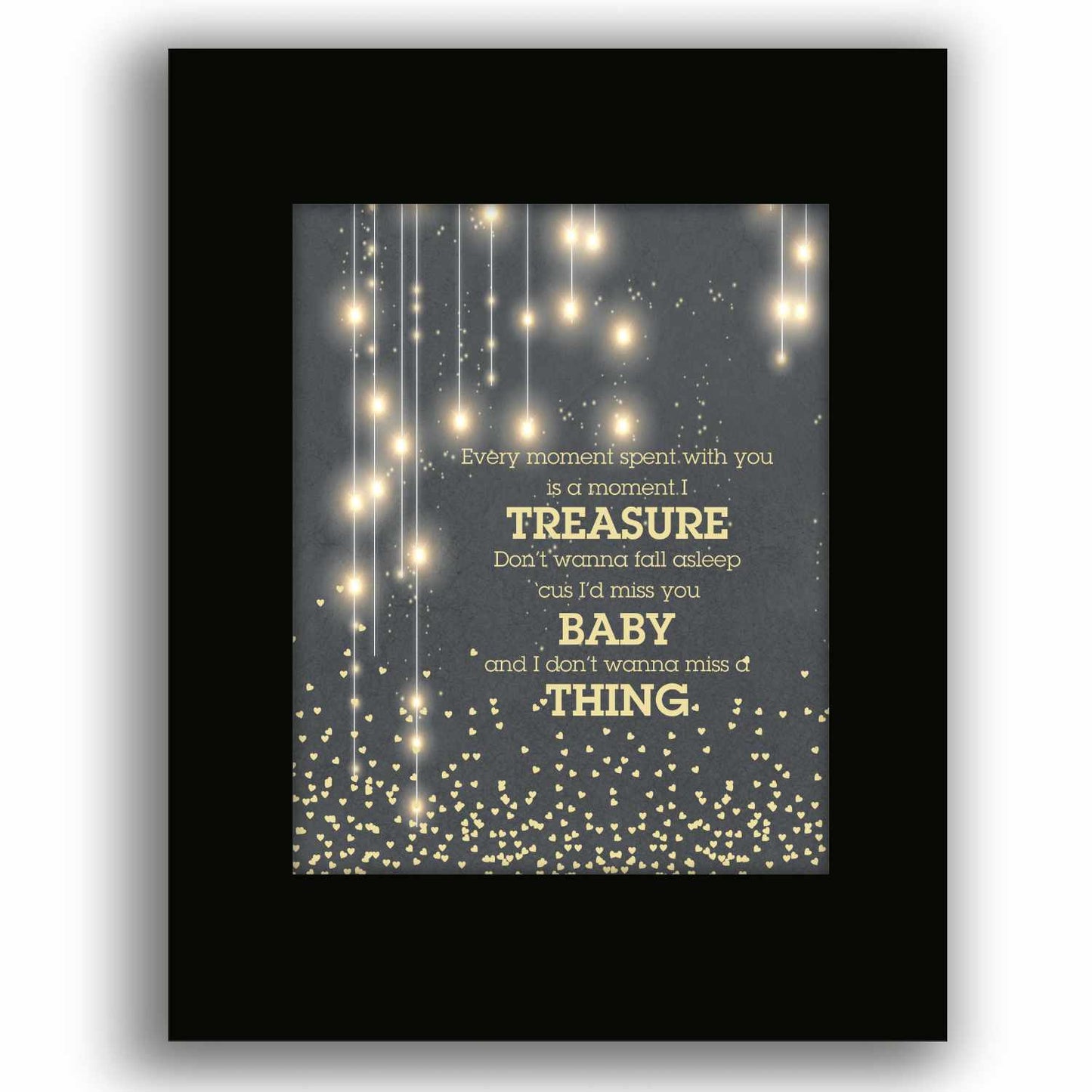 Don't Want to Miss a Thing by Aerosmith - Music Lyric Art Song Lyrics Art Song Lyrics Art