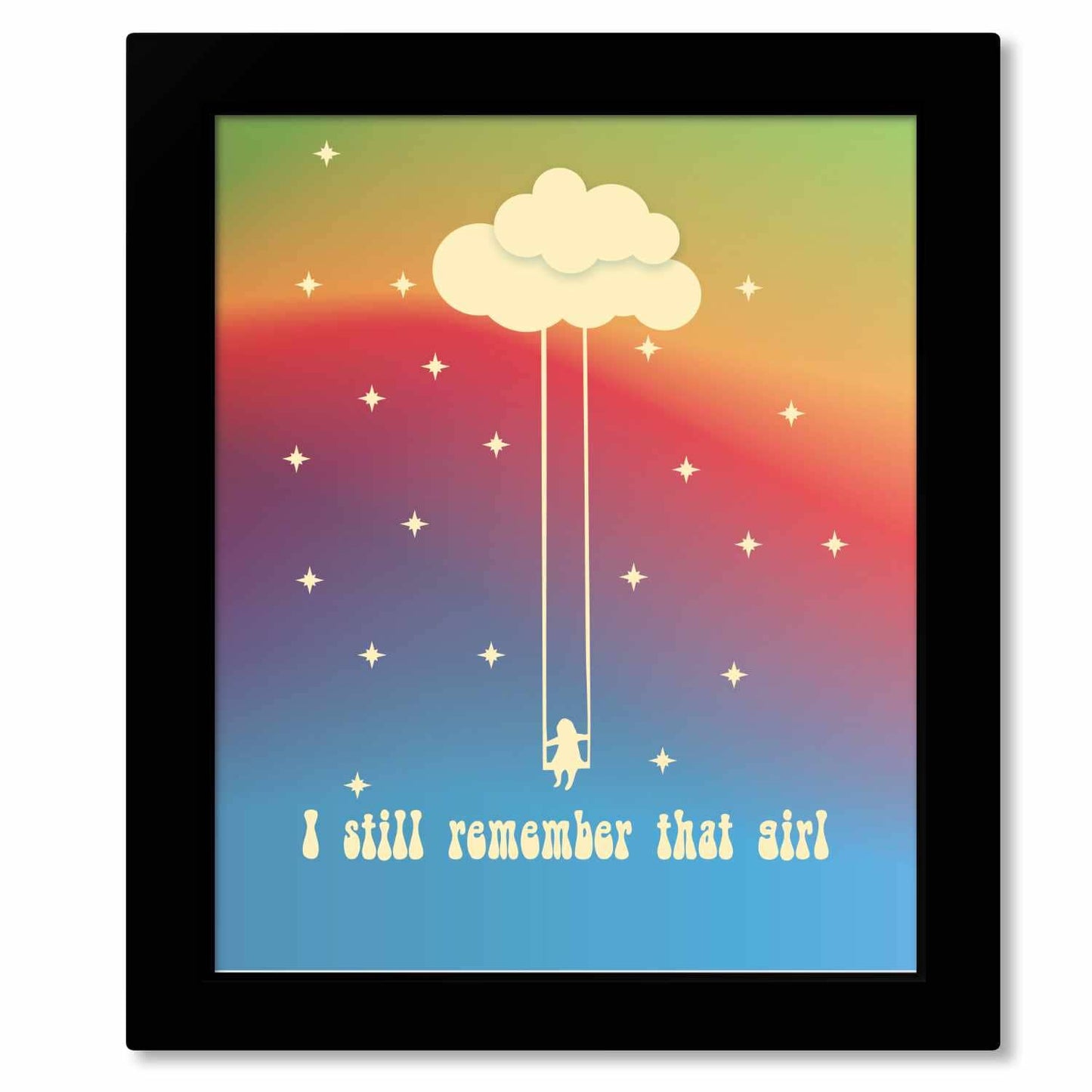 She Used to Be Mine by Sara Bareilles - Song Lyric Art Print Song Lyrics Art Song Lyrics Art 8x10 Framed Print