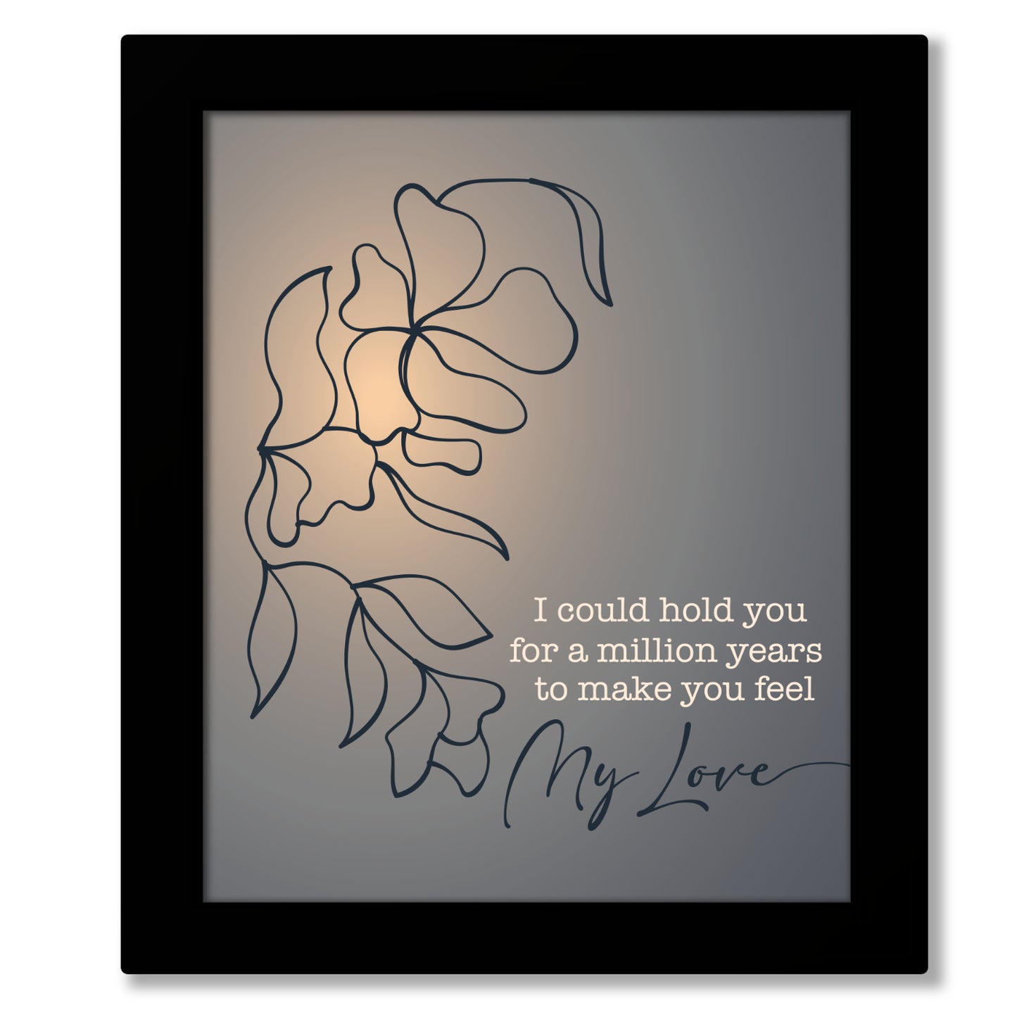 Make You Feel My Love by Bob Dylan - Lyric Inspired Wall Art Print
