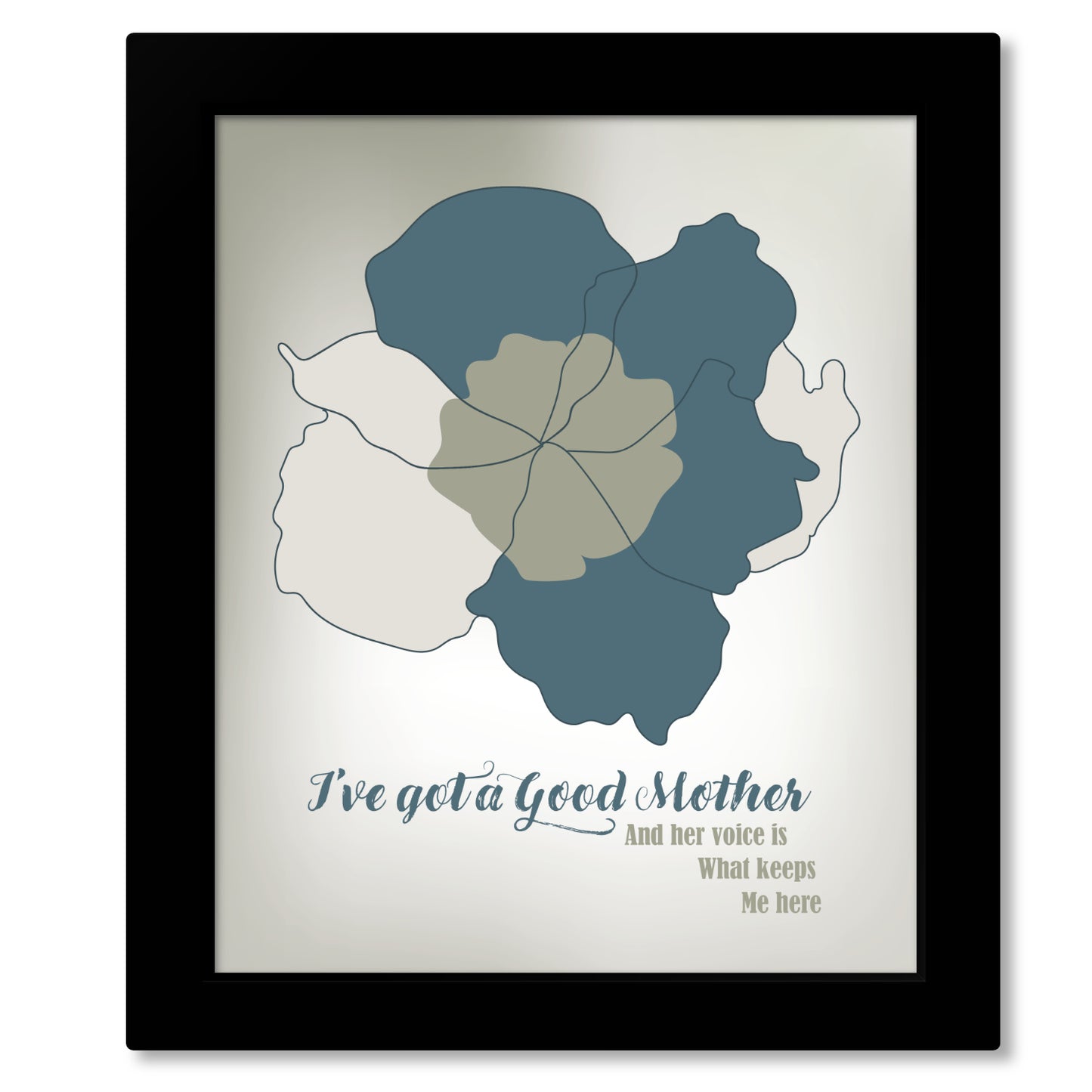 Good Mother by Jann Arden - Wall Art Illustration Inspired Song Lyric Print Retro Music Art