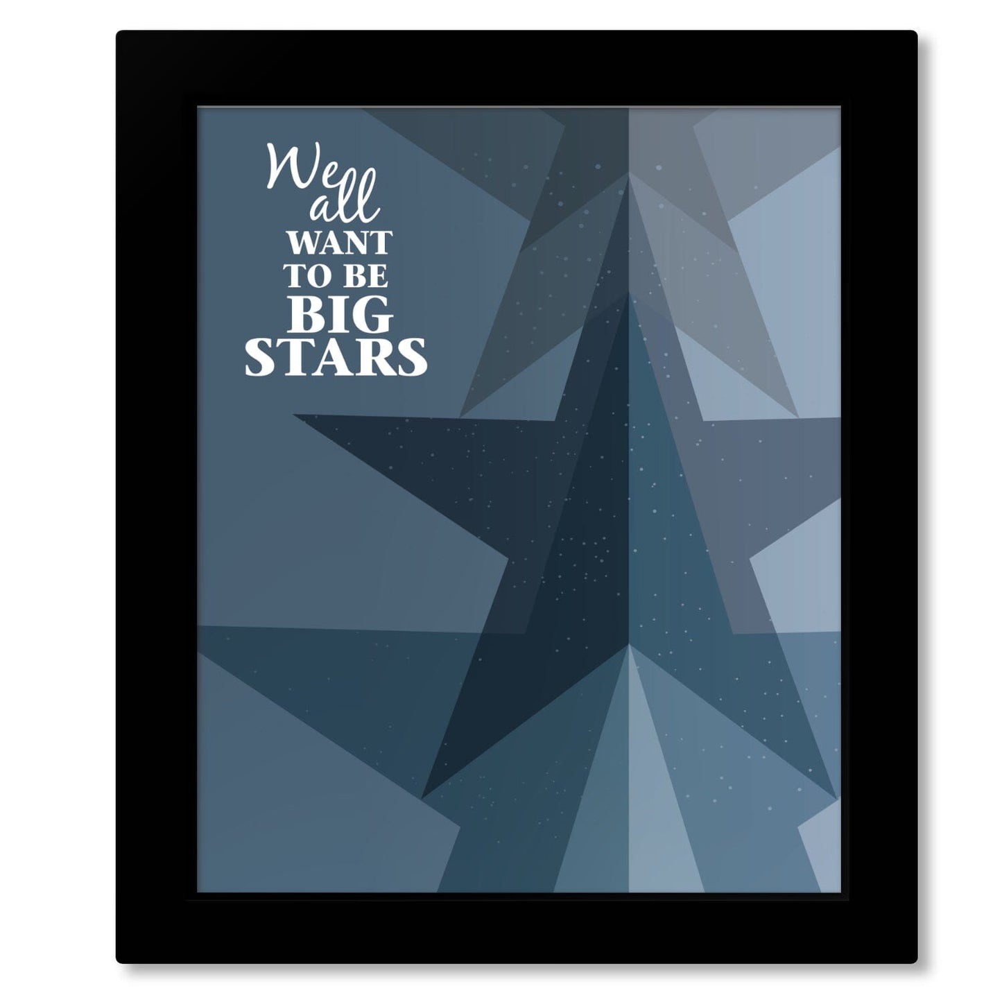 Mr. Jones by the Counting Crows - Song Lyrics Art Print Song Lyrics Art Song Lyrics Art 8x10 Framed Print (without mat)