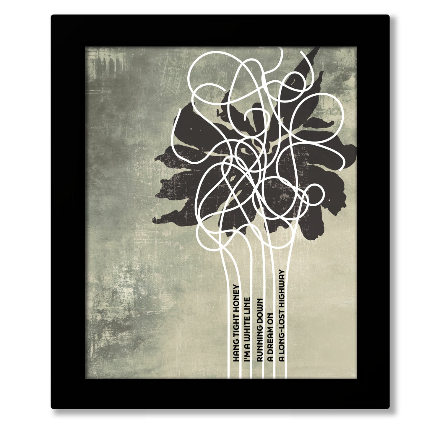 Hang Tight Honey by Lainey Wilson - Country Pop Wall Art Prints