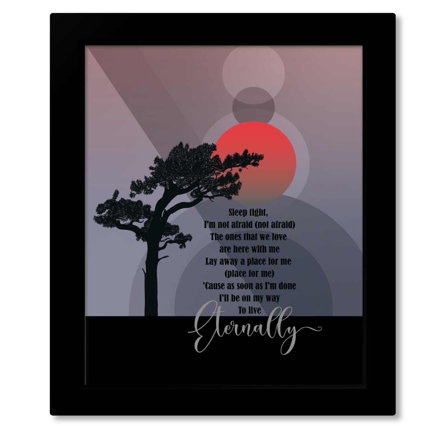 So Far Away - Avenged Sevenfold - Modern Music Song Lyric Wall Art Print Poster Wall Decor