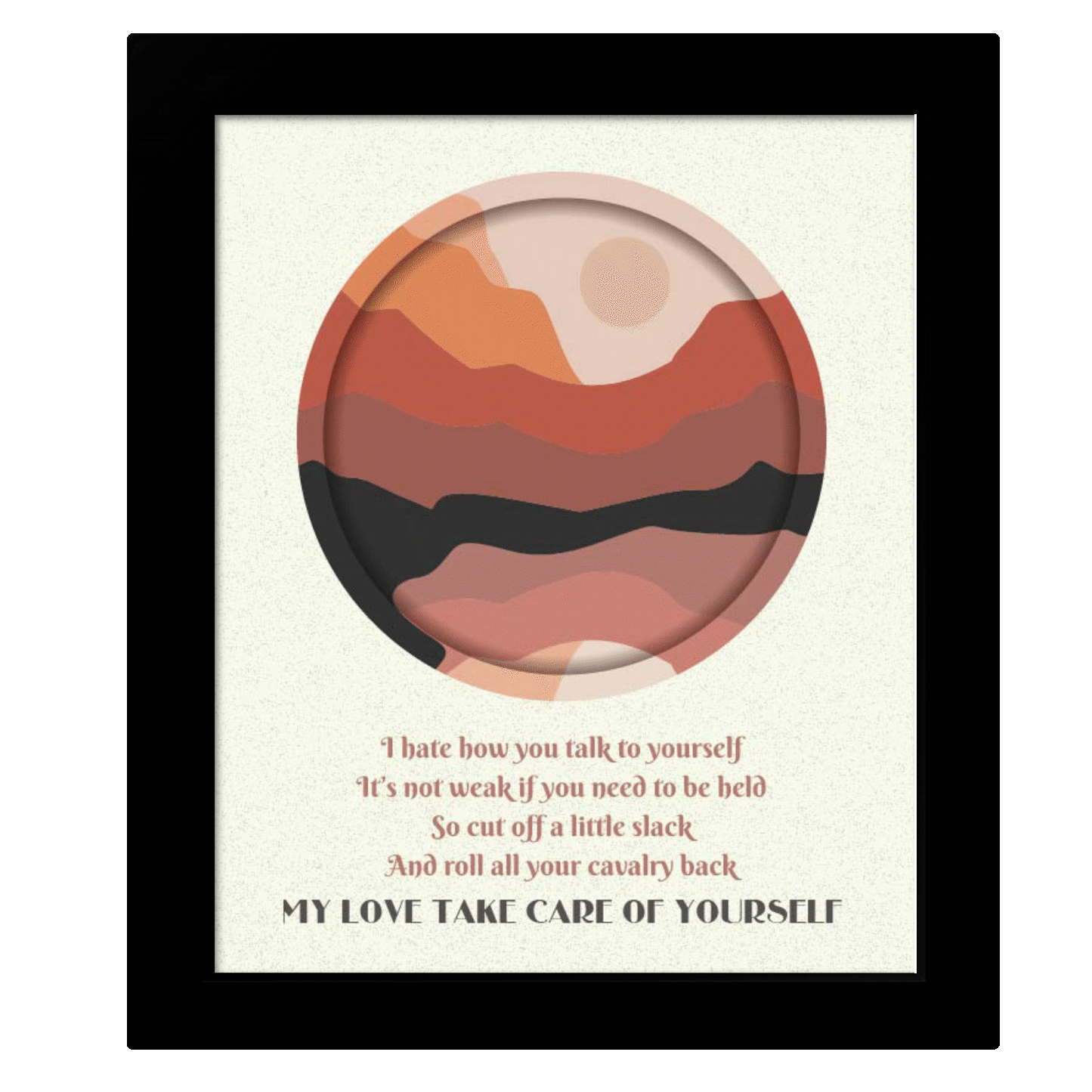 Take Care of Yourself by Maisie Peters - Pop Song Lyric Art Song Lyrics Art Song Lyrics Art