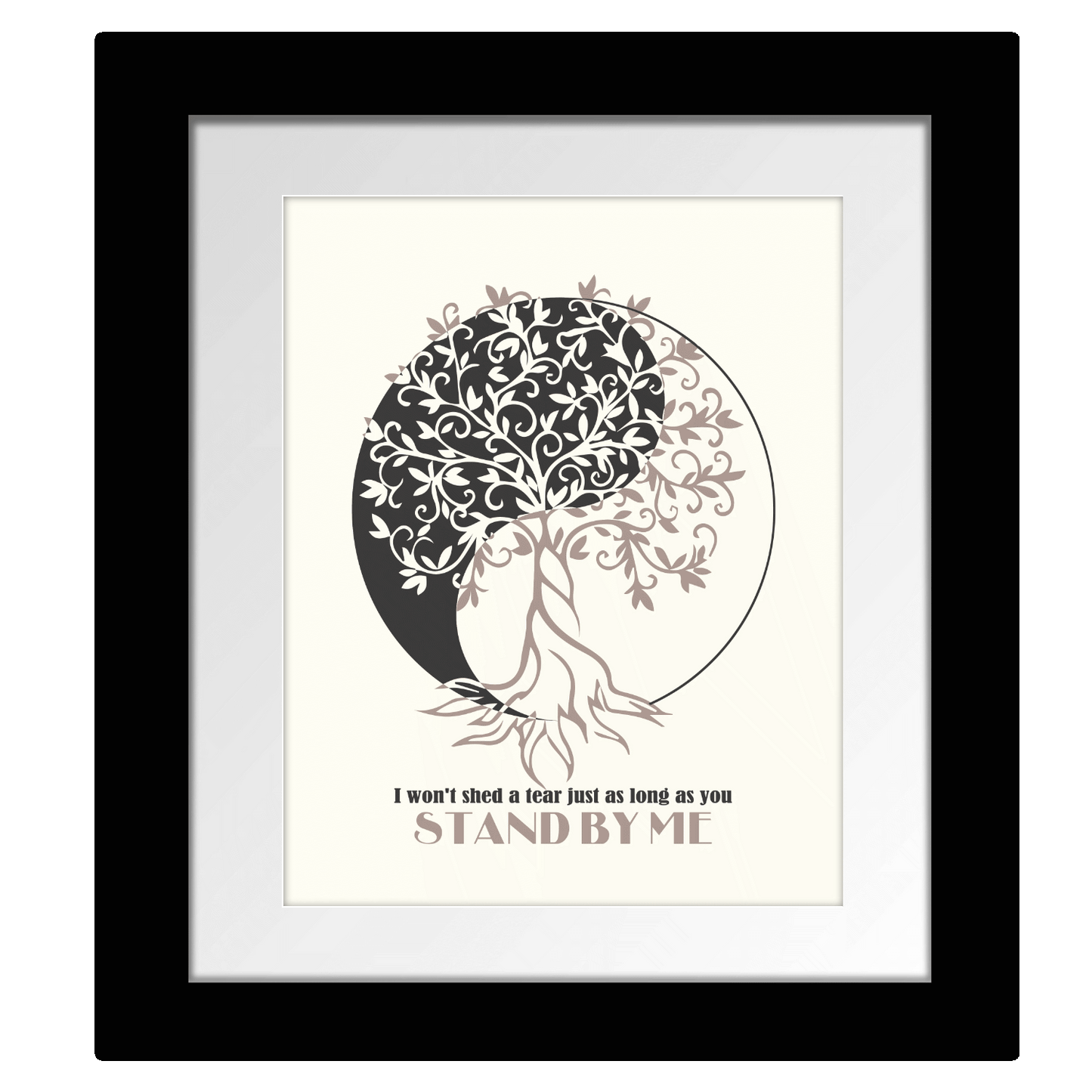 Stand By Me by Ben E. King - 60s R&B Soul Music Art Print