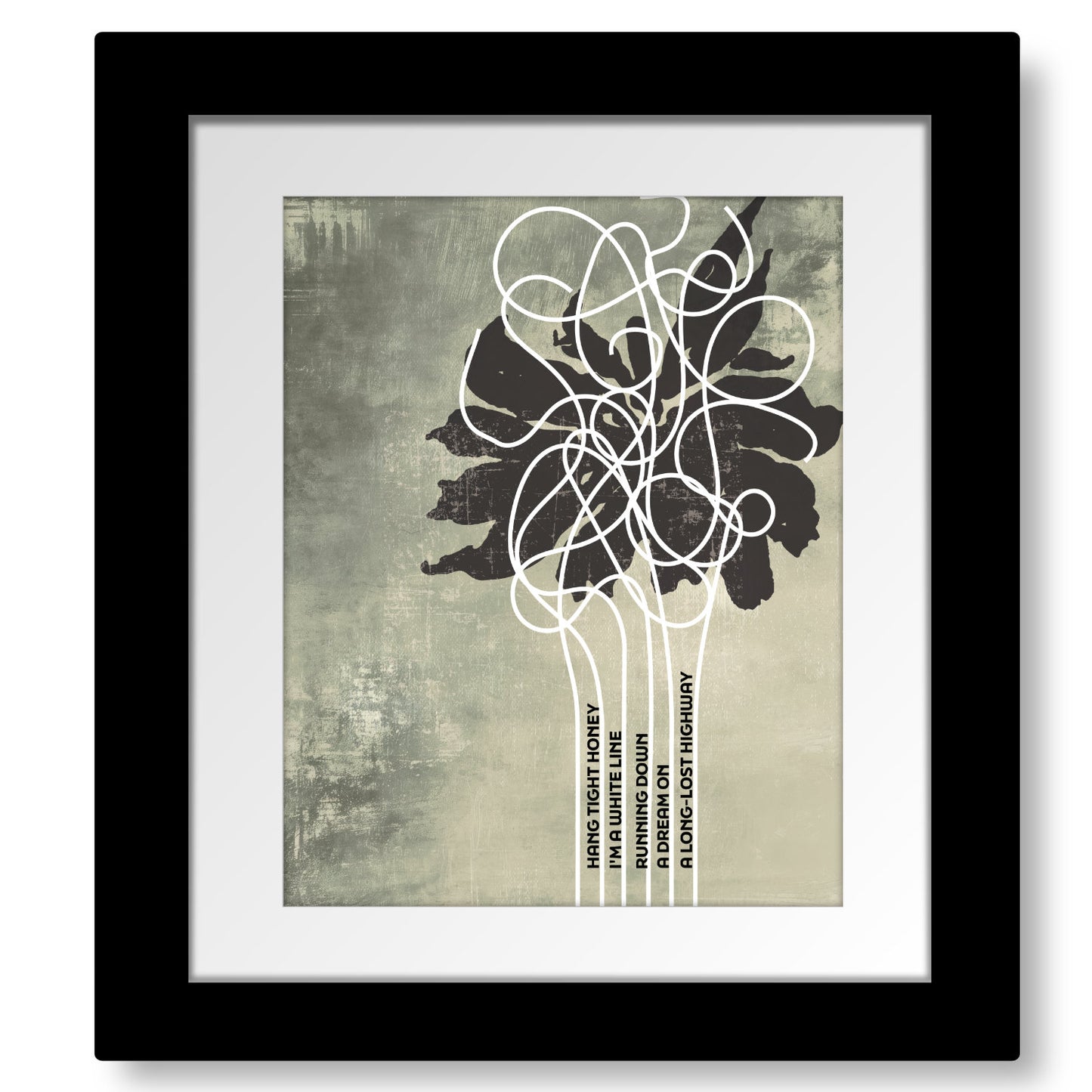 Hang Tight Honey by Lainey Wilson - Country Pop Wall Art Prints