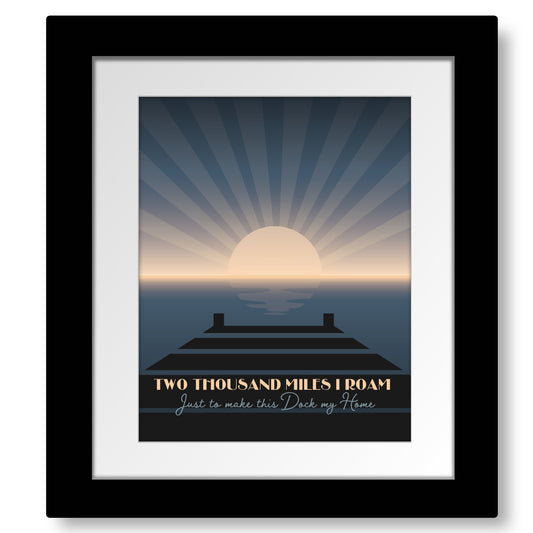 Sitting on the Dock of the Bay by Otis Redding - 60s Music