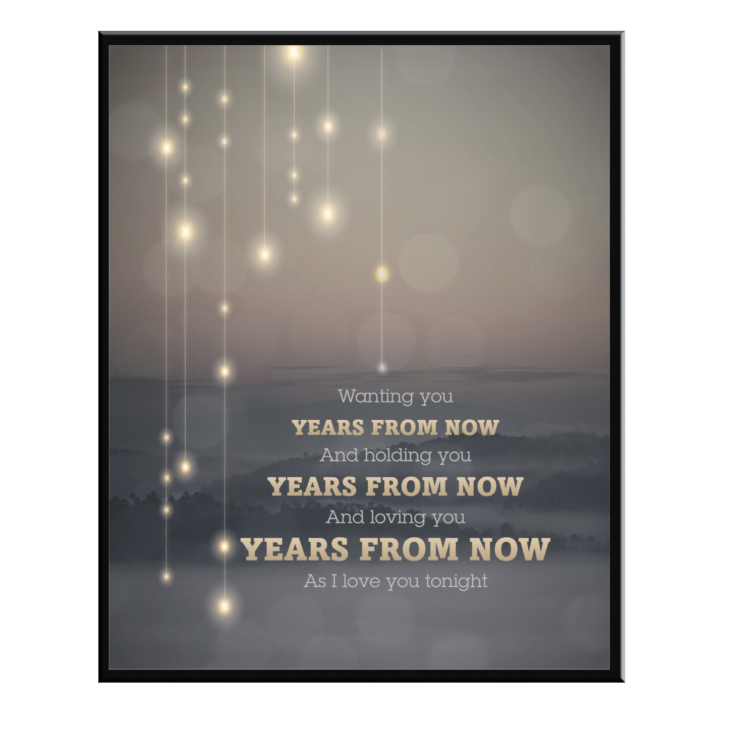 Years From Now by Dr. Hook - Retro Music Wall Art Illustration Gift