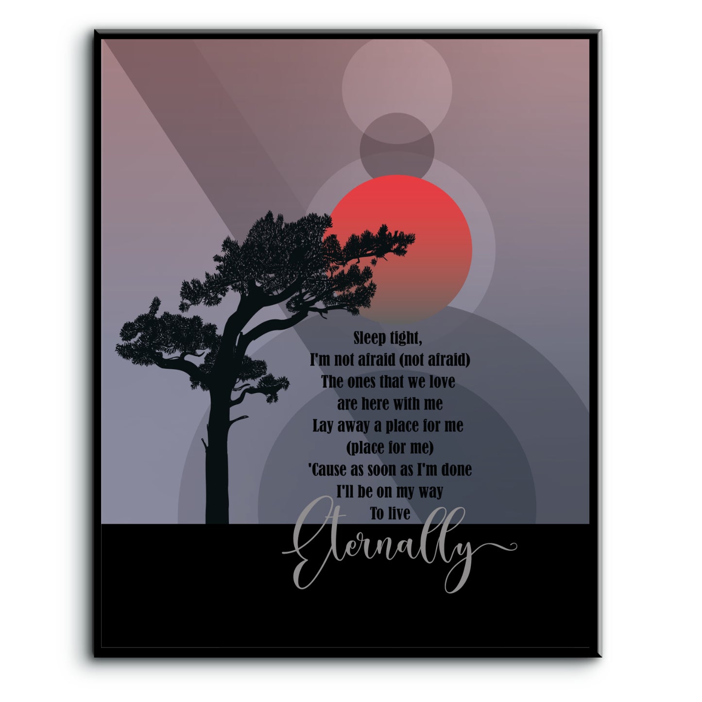 So Far Away - Avenged Sevenfold - Modern Music Song Lyric Wall Art Print Poster Wall Decor