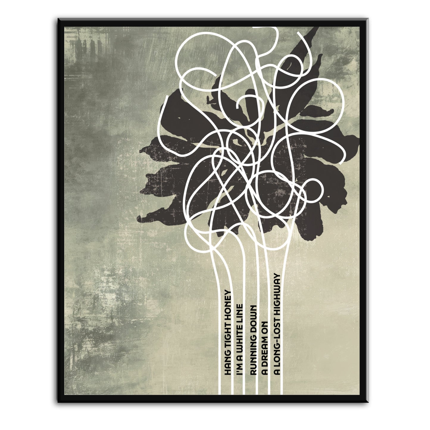 Hang Tight Honey by Lainey Wilson - Country Pop Wall Art Prints