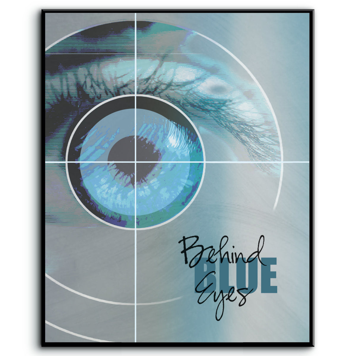 Behind Blue Eyes by The Who - Song Quote Lyric Print Art