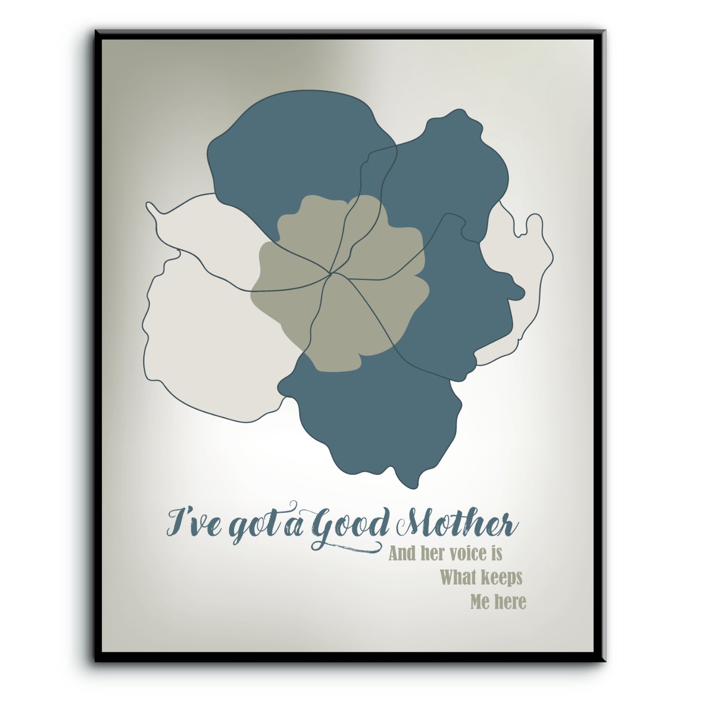 Good Mother by Jann Arden - Wall Art Illustration Inspired Song Lyric Print Retro Music Art