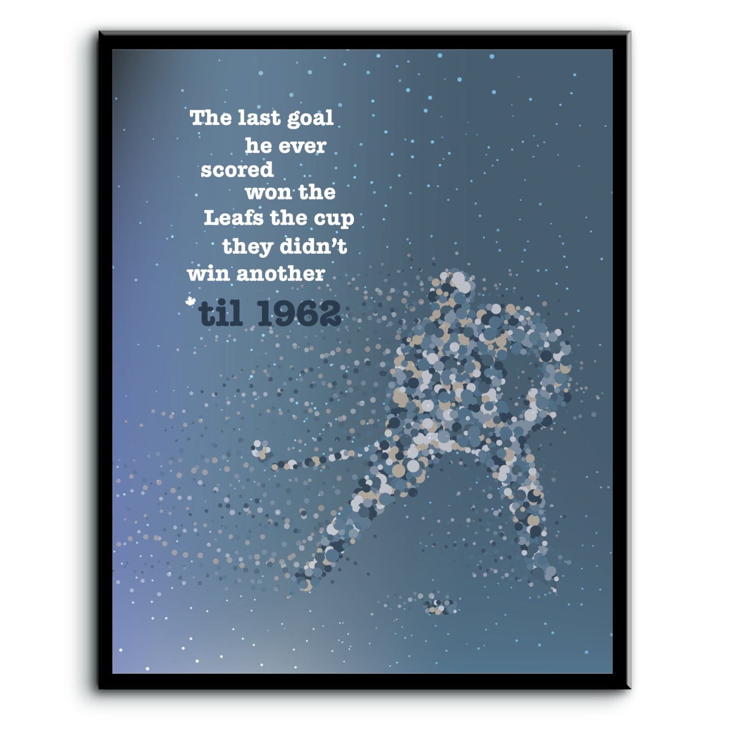 50 Mission Cap by the Tragically Hip - Song Lyric Art Print Song Lyrics Art Song Lyrics Art 8x10 Plaque Mount
