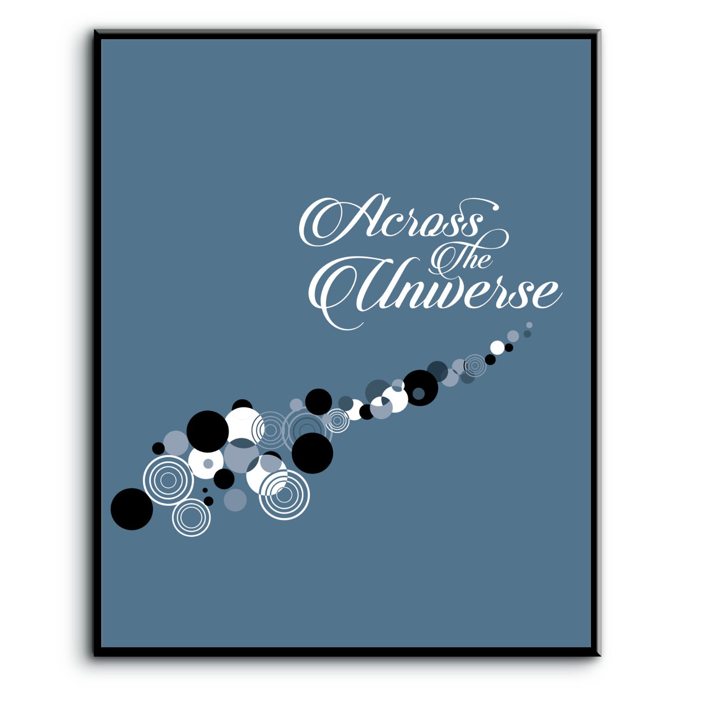 Across the Universe by the Beatles - Song Lyric Art Print
