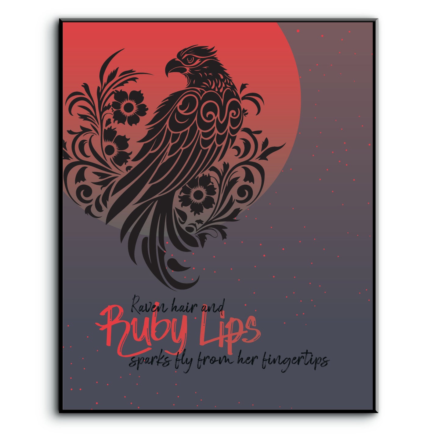 Witchy Woman by the Eagles - Rock Music Song Lyric Art Print