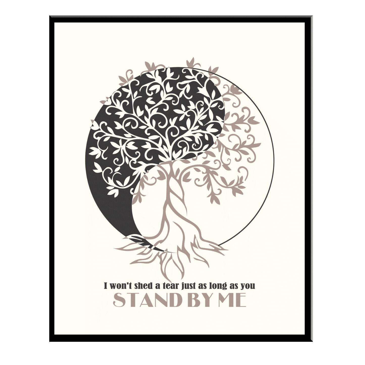 Stand By Me by Ben E. King - 60s R&B Soul Music Art Print