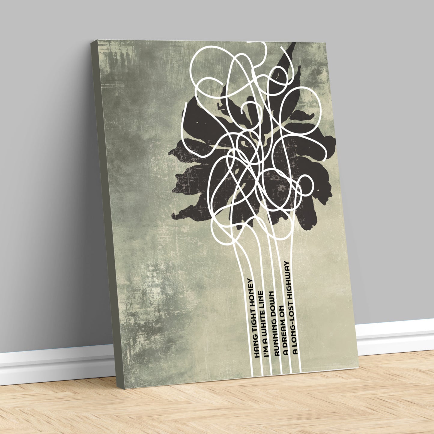 Hang Tight Honey by Lainey Wilson - Country Pop Wall Art Prints