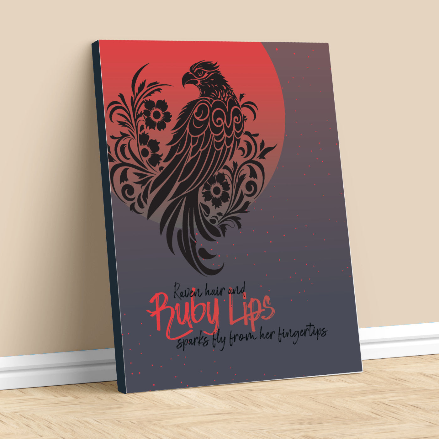 Witchy Woman by the Eagles - Rock Music Song Lyric Art Print