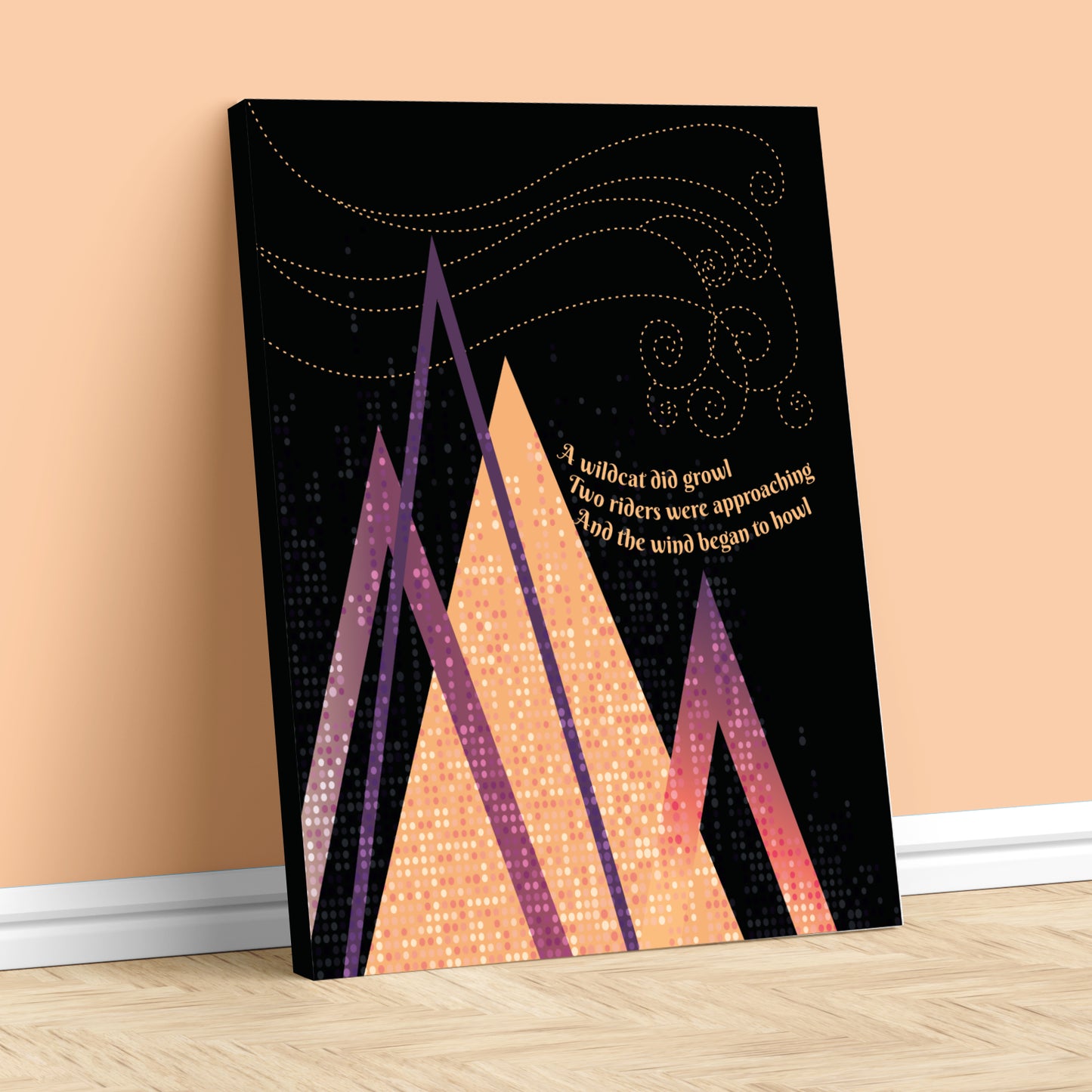 All Along the Watchtower by Jimi Hendrix - Song Lyric Art