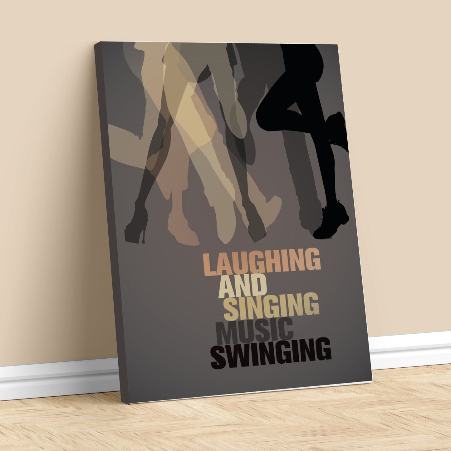 Dancin' in the Street by David Bowie - Lyric Inspired Print