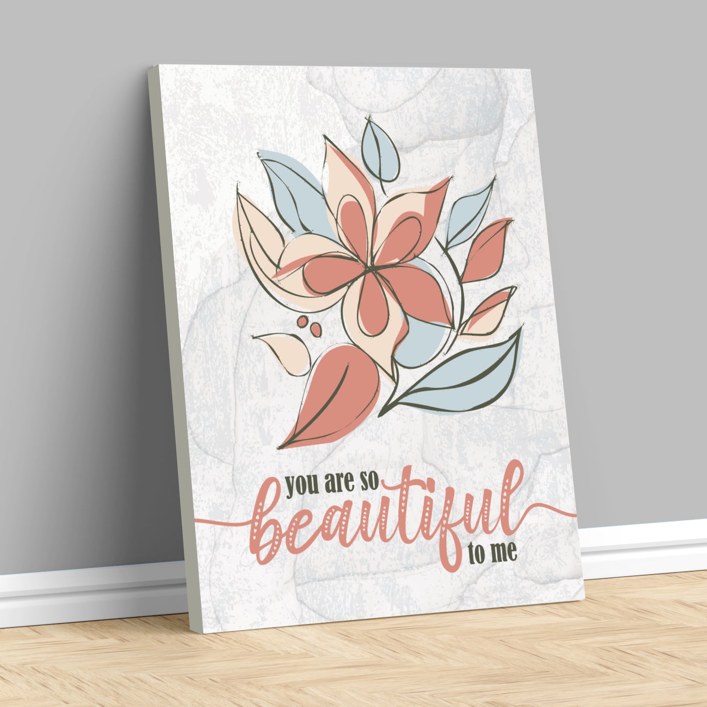 You are so Beautiful by Joe Cocker - Song Lyric Art Illustration